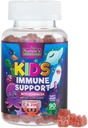 Çocuklar Immune Support Supplement Gummies - Daily Childrens Vitamins C, çinko & Echinacea - Çocuklar için Gummy Immunity Support, 4 ve Up, Natural Berry Flavor, Non-GMO, Gluten-Free & Vegan - 90 Gummies