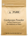 Pure Original Materialss Cordyceps (8oz) Geleneksel Herbal Supplement, Non-GMO