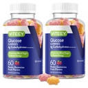 Viteey Glucose Gummies - 4g of Carbohidratlar - Glucose Tabletlerine Alternatif - Enerji ve Kan Şeker Desteği - Vegan, Gluten Free, Gelatin Free - 120 Kont