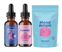 JoySpring SleepBerry Liquid Melatonin, Magnezyum Citrate & Glycinate Drops ve Mood Saffron Pixie Çocuklar için Rol
