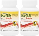 NaturesPlus Hema-Plex Iron - 60 Hızlı Teklifler - 2 Pack - 85 mg Demir + C & Bioflavonoyaklar Sağlıklı Kırmızı Kan Hücreleri için - Vegan, Gluten Free - 40 Toplam Hizmetler