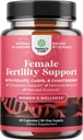 Prenatal Multivitamins ile Kadınlar için Engellilik Tamamı - Bayan Fertness Prenatal Choline Inositol Folate Chasteberry ve CoQ10 Mix for Women to Foundation Faster Conceptionionion