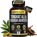 Dünya Elixir Fadogia Agrestis & Tongkat Ali for Men & Woman – Natural testosteron Supplement for Men - Amerika Birleşik Devletleri ve 3. Parti Test Edildi - Güçlü, Enerji ve Yaşam - Longjack - 3 Ay Supply