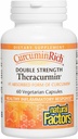 Φυσικοί Παράγοντες, CurcuminRich Διπλή Δύναμη Theracurmin, 60 mg, Just 1 Καψάκιο Καθημερινά, Formulated for Superior Absorption, 60 Count (Pack of 1)