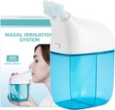 Nasal Irrigation System, Nasal Rinse Machine, Sinus Rinse Machine, Sinus Support Machine with Water Tank & Waste Collection Tank - Sinus,Sinus Adult,Allergy Relief - Blue