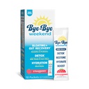 Detox Drink Mix w/Electrolytes - for Bloating, Recovery, Fatigue, Brain Fog - Probiotics, Lion’s Mane, Milk Thistle - Zero Sugar Strawberry - 10 Pack