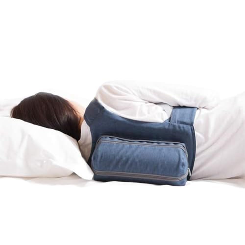 WoodyKnows Side-Sleeping Backpack, Sleep Position Trainer, alleviates snoring Caused by Throat Issues (Large 1 Pack)