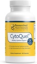 Ερευνημένα διατροφικά CytoQuel με N-Acetyl Cysteine, φυτικά συμπληρώματα & Turmeric Extract - Προώθηση Υγιεινή λειτουργία κυτοκίνης για την υποστήριξη του ανοσοποιητικού, τον ύπνο & φυσική άνεση (90 κάψουλες)