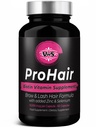 VWS Biotin 10.000 mcg Diyetary Supplement w/Zinc & Selenium, Kadın ve Erkekler için Daha Güçlü ve Sağlıklı Cilt, 60 Vegan Capsules