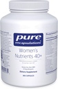 Pure Encapsulations Women's Nutrients 40+ - Kadınlar için Multivitamin 40'dan fazla Urinary Tract Sağlık, Kadın Hücre Sağlığı ve Göz Dürüstlüğü* - C vitamini, E & A - 360 Capsules
