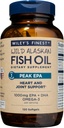 Wiley's Finest Wild Alaskan Fish Oil Peak EPA - Triple Strength Peak EPA & DHA Supplement - 1000 mg Fish Oil - Omega-3s for Joint Health Support - 120 Softgels (120 servis)