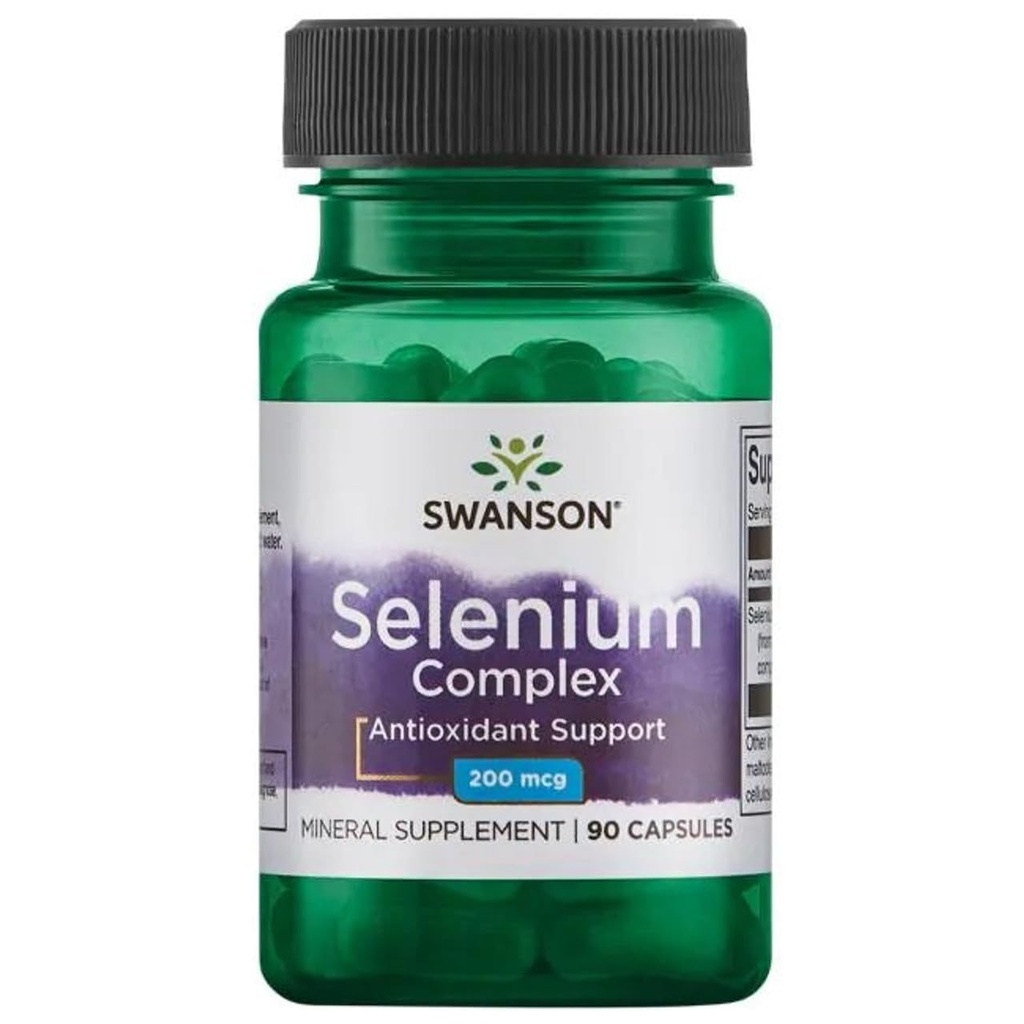 Swanson Albion Kompleks Selenium 200 mcg 90 Capsules