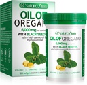 Oregano Softgel - Black Seed ile Oregano'nun Organik Yağı - 1, 120 Kont
