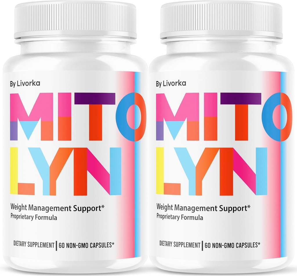 (2 Pack) Mitolyn Capsules - Mitolyn, Mitolyn Advanced Formula Pills, Mitolyn Supplement, Mito Lyn, Mito Lyn Pills, Mitolyn Support, Mitolyn Pill, Mitolyn Supplement Pills, 2 Ay için 120 Capsules
