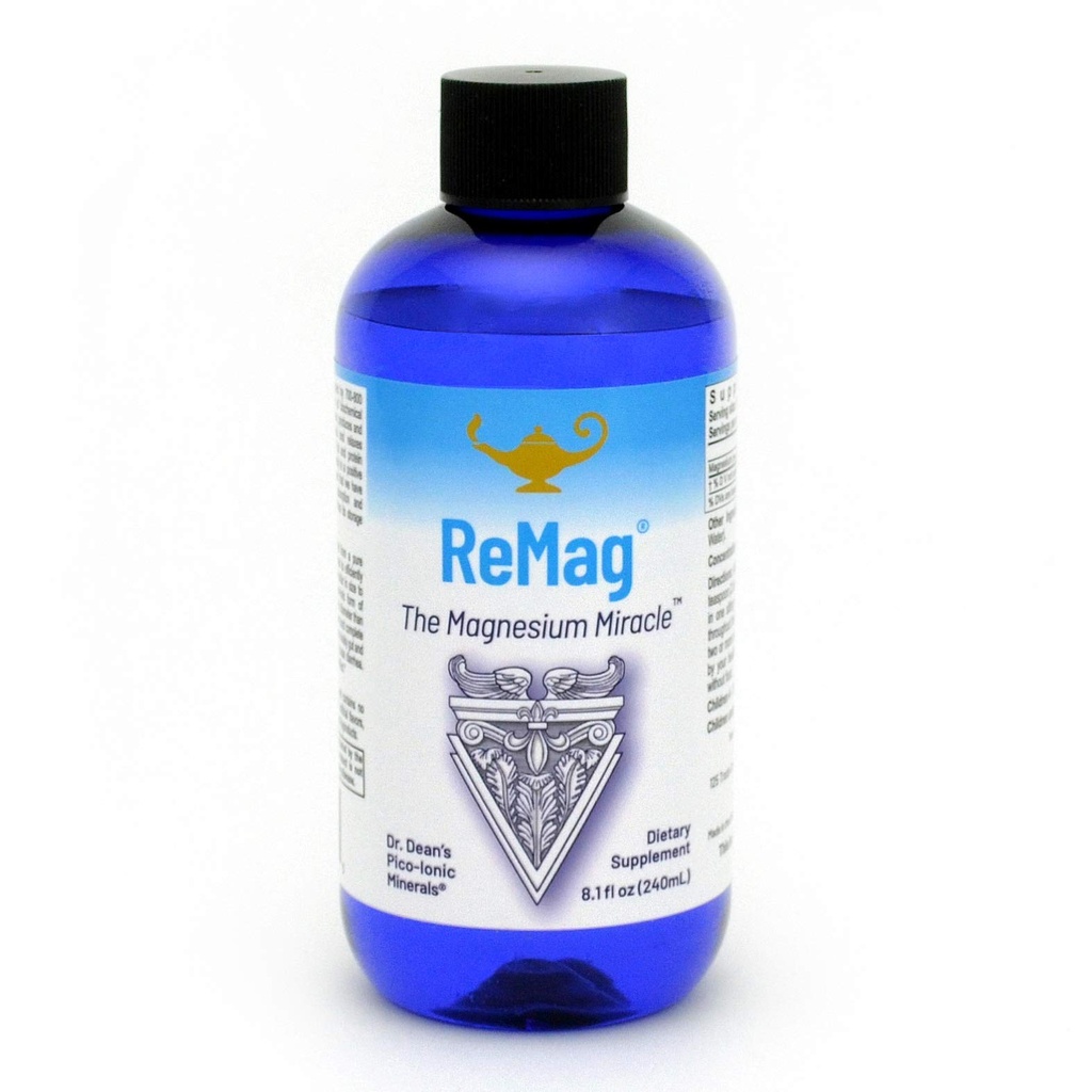 RnA ReSet ReMag Liquid – Yüksek Abvitamin Magnezyum Klorid, 8.1 Fl Oz (1-Pack)