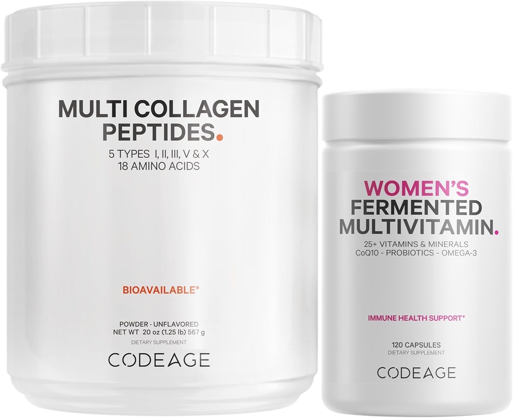 Kodaj - Multi Collagen protein + Women's Daily Multivitamin
