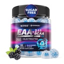 EAA Gummies Supplements, All 9 Essential Platinum Asits Supplement, BCAA Deri Asits Gummies for Men Women│Branched-Chain Reeses & Electrolyte Hydration Gummies│Gluten Free, Raspberry Flavor, Vegan, 60ct