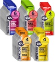 GU Energy Roctane Ultra Endurance Energy Gel, Vegan, Gluten-free, Kosher, και Dairy-Free sports Διατροφή για τρέξιμο, ποδηλασία, πεζοπορία ή σκι, Ποικιλόμορφες Γεύσεις,24-Count