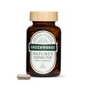 Greenworks Nature's Immune - Organik Daily Immune Support with Elderberry, Echinacea, Ginger, Turmeric & Medicinal Mushrooms – Vegan, Non-GMO, Gluten-Free – 30 Hizmet