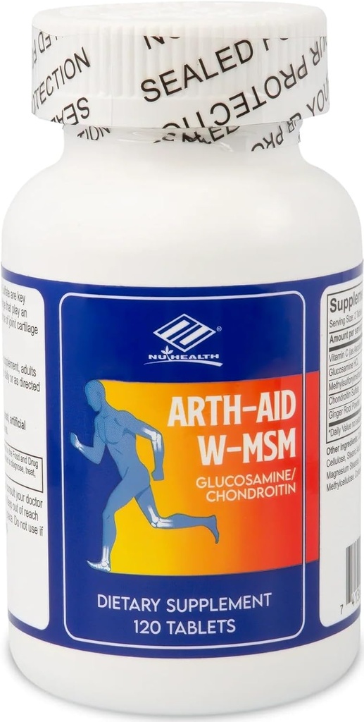 Arth-Aid W-MSM yeni Glucosamin Chondroitin 120 Konts