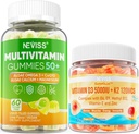 NEVISS Sche - Women&Men 50+ Multivitamin 1 Pack + D3 5000IU K2 120