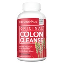 Health Plus Colon Cleanse Digestive Support | All Natural Daily Fiber for Toxin Elimination To Reduce Bloating | Supports Heart Health | 200 Capsules, 33 Servings