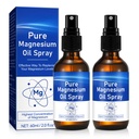 Xaarty 2Pack Magnesium Oil for Feet, Pure Magnesium Oil Spray, Nourish The Skin, Unclog Pores, Alleviate Hair Loss, 4 Oz
