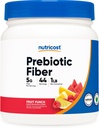 Nutricost Prebiyotik Fiber Toz (1 LB, Fruit Punch) - Digestive Health, Natural Fiber Supplement, ► Plant Fiber