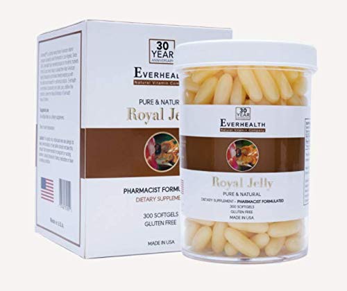 EVERHEALTH Royal Jelly 1000 mg 300 Capsules Diyetary Supplement