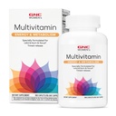 GNC Women’s Energy and Metabolism Multivitamin Caplets, Clinically Proven, Calorie Burn, Focus, 100mg Caffeine, Active Nutrition, Immune, Bone, Beauty, Iron, Biotin, Timed Release, 180 ct, 90 svgs
