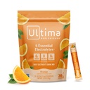 Ultima Replenisher Daily Electrolyte Toz İçecek Mix –Sugar Free – Orange, 20 Stickpacks – Hydration Packets with 6 Key Electrolytes and Trace Minerals – Keto Friendly, Vegan, Non-GMOMO