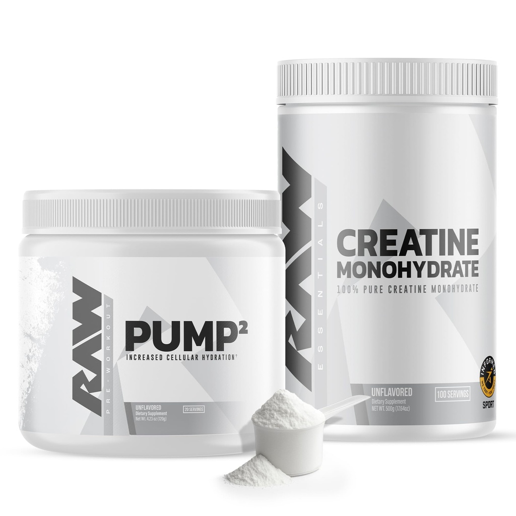 Don Beslenme Kretine Monohidrat & Unflavored Pre-Workout Toz