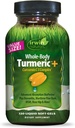 Irwin Naturals Whole-Body Turmeric + Curcumin C3 Kompleksi - 120 Liquid Soft-Gels - Boswellia, Maritime Pine Bark, MSM & Hip Rose