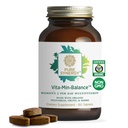 PURE SYNERGY Vita·Min·Balance | Demir ile Kadınlar için Çokvitamin | Organik Tüm Gıdalarla Yapılan Günlük Multivitaminler | Dengeli Enerji ve Stres Desteği (60 Tablet)