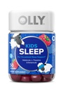 OLLY παιδιά Gummy ύπνου, μελατονίνη, L-Θεανίνη, χαμομήλι, 60 & 50 κόμης