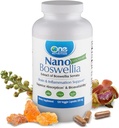 One Planet Nutrition Nano Boswellia 500 mg Κάψουλες Veggie (120 Servings), Boswellia serrata Resin, Υποστηρίζει Γνωστική λειτουργία για την υγεία του εγκεφάλου, μη ΓΤΟ, Vegan, Χωρίς γλουτένη