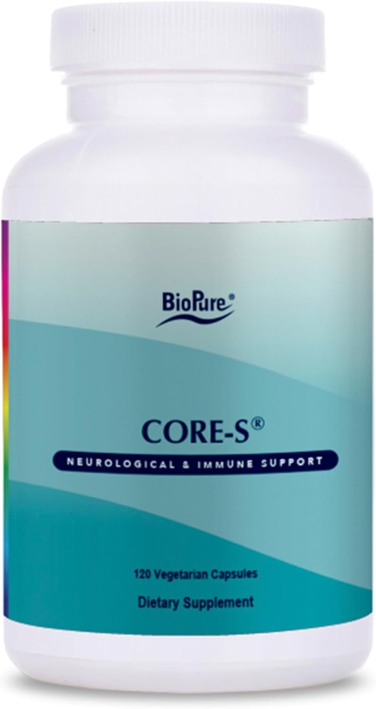 BioPure Core-S Mineral Supplement – Yüksek Biyo kullanılabilir Mineraller, Vitaminler, Amino Asitler ve Herbs Beslenme Bakımsını Desteklemek, Metabolism'i optimize etmek ve genel olarak Well-Being – 120 Capsules
