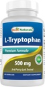 Best Naturals L-Tryptophan 500 mg 60 Capsules (60 Count (Pack of 1))