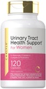 Carlyle Urinary Tract Health for Women | 120 Capsules | Women | with D-Mannose, Cranberry Complex & Probiyotiks | Non-GMO, Gluten Free