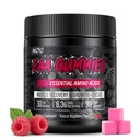 EAA Gummies - 2:1 BCAA Formula (8300 mg) - Temel Deri Recovery & Endurance - Non-GMO, Gluten Free, Sugar Free, Vegetarian, Raspberry Flavor - 90 Countarian
