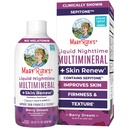MaryRuth's Liquid Nighttime Liquid Multimineral + Skin Renew | Clinically Shown in Women to Reduce Fine Wrinkle & Improve Skin Firmness | Sepitone | NO Melatonin | Magnesium | Vegan | 15 Servings