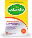 Culturelle Probiyotiks Ultimate Balance Probiyotik for Use with Antibiyotiks - 20 Count – Probiyotik Capsules İyi Bakteriler Antibiyotik Kullanım ve Contribute'yi Sağlıklı Immune Sistemine Geri Vermeye Yardımcı Oldu