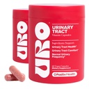 O Positiv URO Urinary Tract Health Supplement for Women, 60 Count (Pack of 2) - Urinary Support Vitamins with Pacran Complete Cranberry Extract, D-Mannose, & Vitamin C - Vegan & Gluten-Free