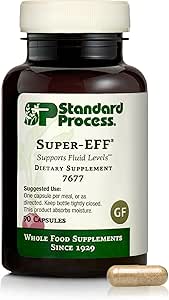 Standart Süreç Inc. Super-EFF - Tüm Gıda Enerji Flaxseed Oil ve İspanyol Moss - 90 Capsules
