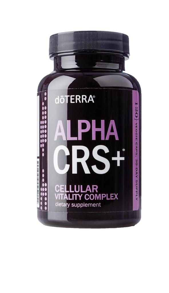 DoTERRA - Alpha CRS+ Hücresel Yaşam Kompleksi - Antioksi Koruma sağlayın - Enset Stomach - 120 Veggie Caps
