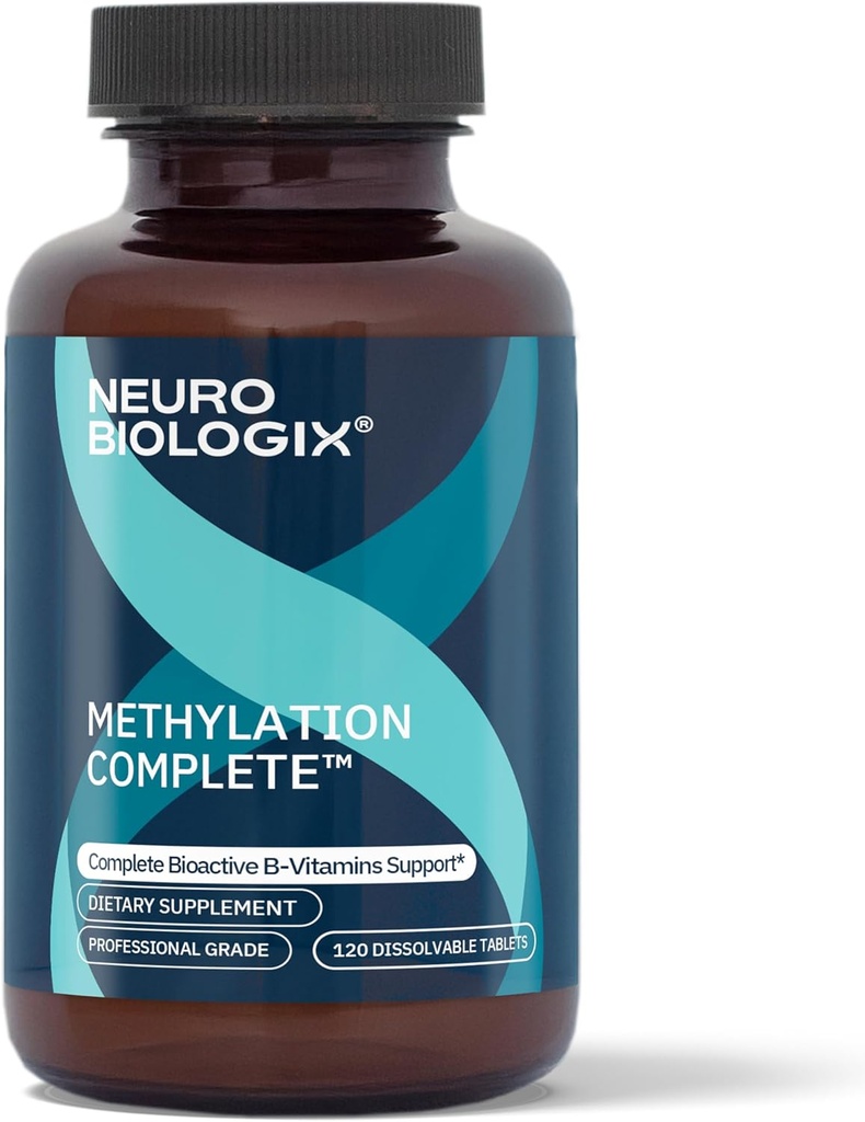 Μεθυλίωση Πλήρης - μεθυλιωμένο B-Complex to Aid 200+ Body Processes - Methyl B Complex for Energy, Cell Function & Immunity Aid - Συμπληρώματα μεθυλίωσης ενισχυμένης απορρόφησης με B12 B6 & Folate