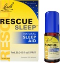 Bach RESCUE SLEEP Sprey 7mL, Doğal Uyku ve Stres Yardımı, Evopatik Çiçek Essence, Vegan, Melatonin, Sugar, and Gluten, Non-Narcotic, Non-Habit Format