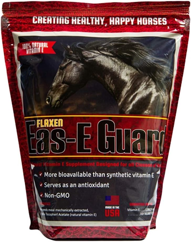 Flaxen EAS-E Guard 4 lb, Doğal Vitamin E Equine Supplement, Önemli Antioksit ile