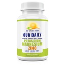 Magnezyum Piyal Supplements W çinko - 90 Capsules 400MG Magnezyum,450MG P Properties,50MG çinko to Vascular Health - High Abxia Vegan for Leg Cramps and Sleep Sleep