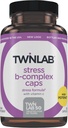 Twinlab Stres B-Complex Caps - Enerji Desteği Vitamin B12 ve B6-250 Capsules ile Supplement